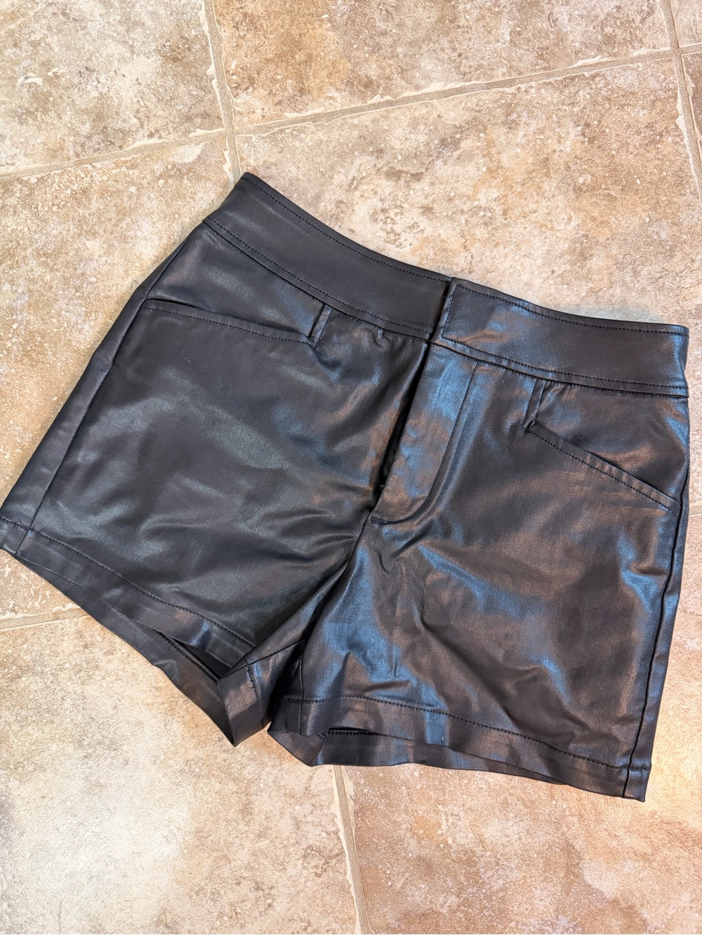 Sanctuary faux leather shorts